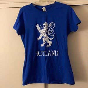 💃🏽 Royal Blue Scotland Tee Shirt